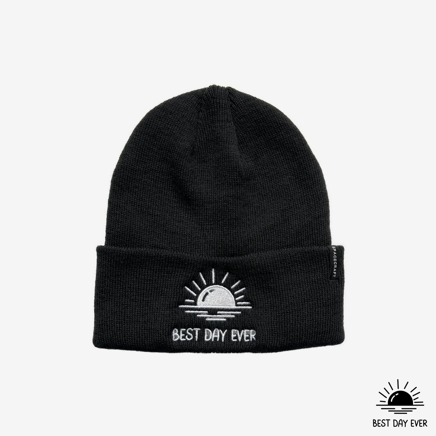 Best Day Ever Black Beanie